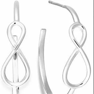 Infinity Hoop Earrings